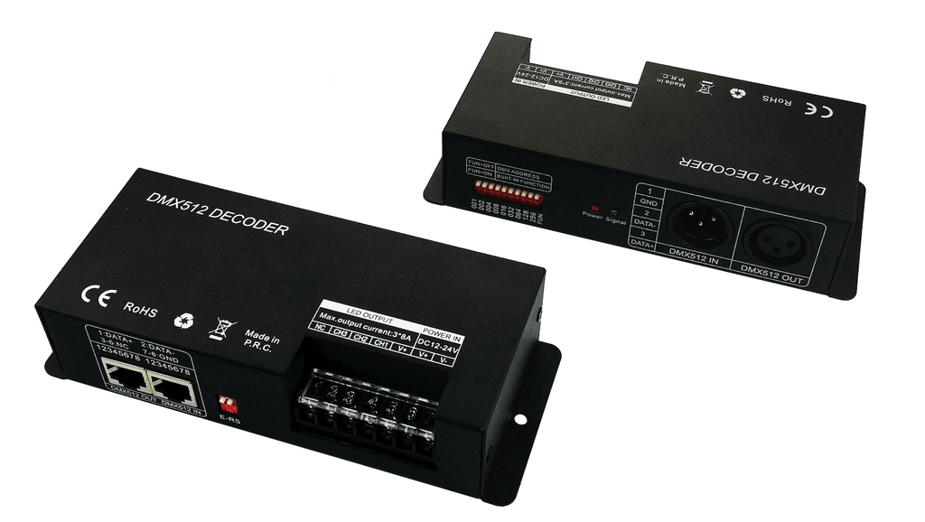 Multi Controller DMX512 3 x 8A