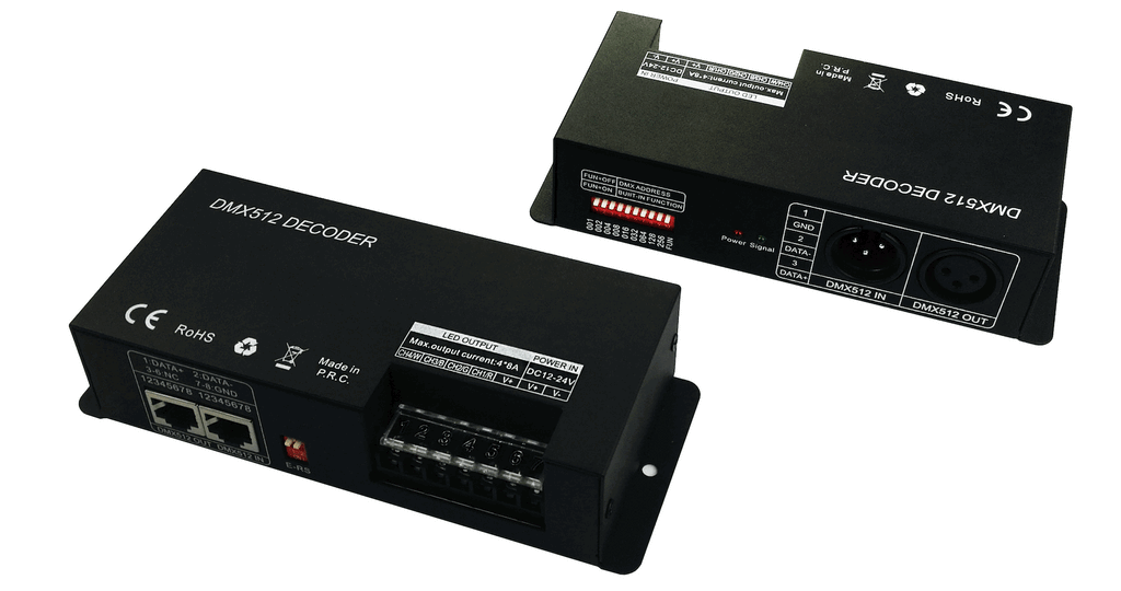 Multi Controller DMX512 4 x 8A