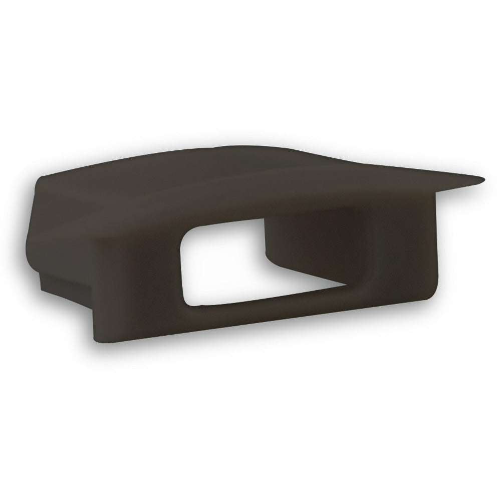 Recessed Wing Open End Cap Low