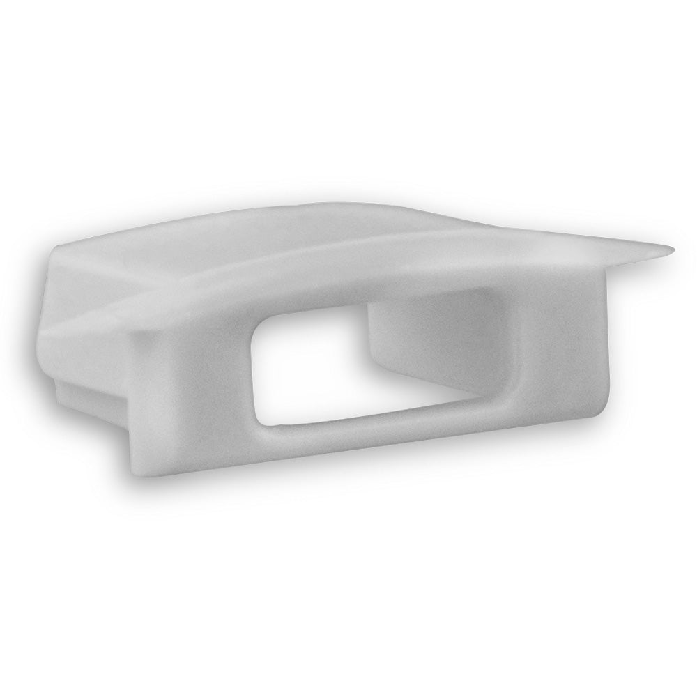 Recessed Wing Open End Cap Low