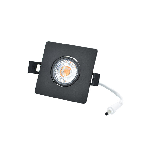 LED Camini Downlight Dimmable 8W Adjustable Square